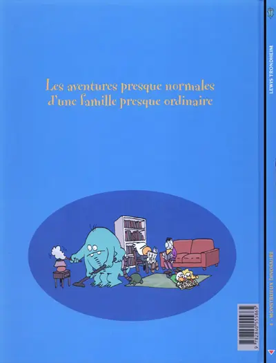 Verso de l'album Monstrueux ... 4 Monstrueux Dinosaure
