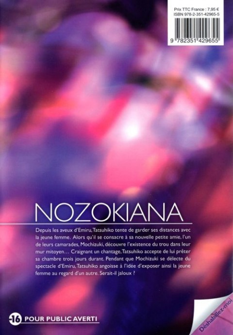 Verso de l'album Nozokiana 8
