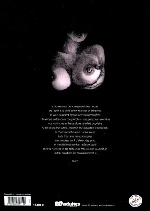 Verso de l'album Ombre et Lumière 6
