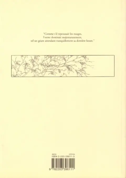 Verso de l'album L'Orme du Caucase