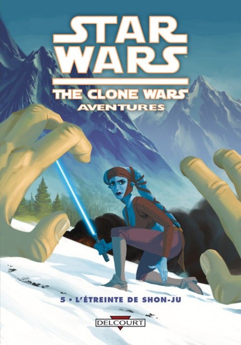 Couverture de l'album Star Wars - The Clone Wars Aventures Tome 5 L'Étreinte de Shon-Ju