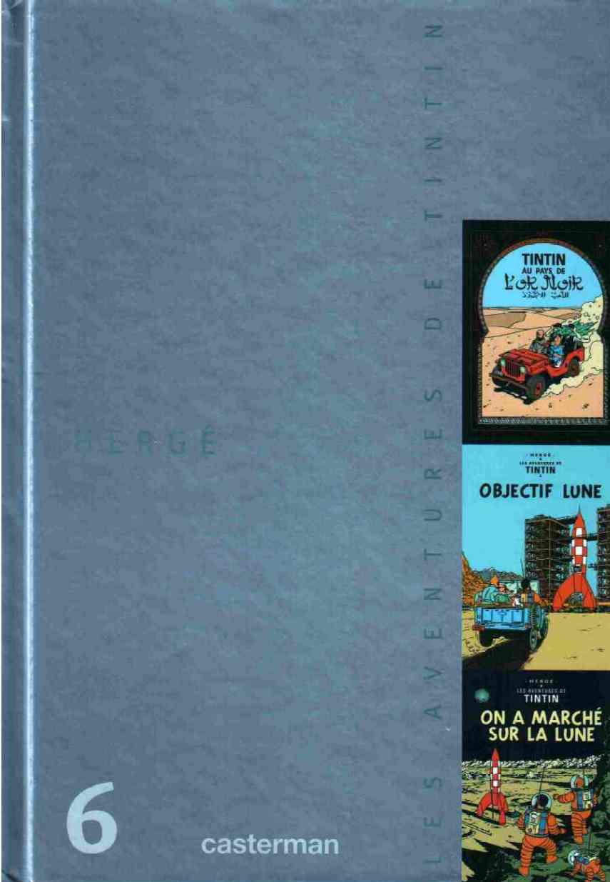 Couverture de l'album Tintin Coffret 75ème anniversaire Volume 6