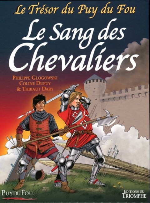 Couverture de l'album Le Trésor du Puy du Fou Tome 3 Le sang des chevaliers