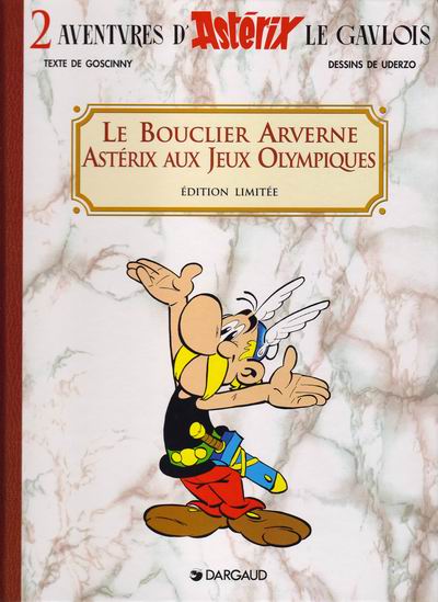Astérix Édition limitée Volume 6 Le bouclier Arverne - Astérix aux Jeux Olympiques