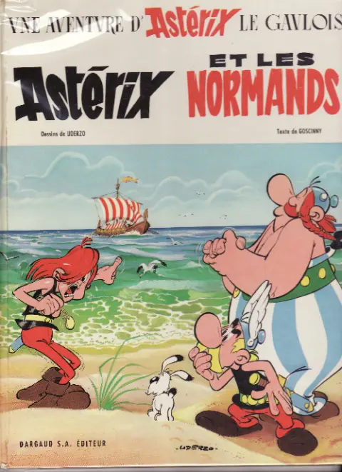 Couverture de l'album Astérix Tome 9 Astérix et les Normands