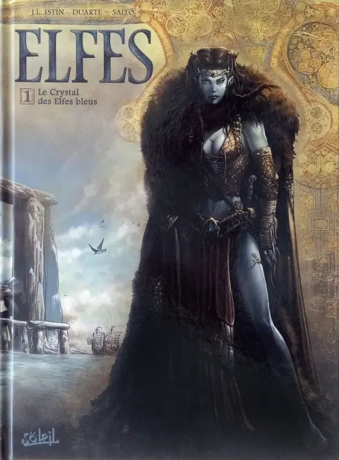 Couverture de l'album Elfes Tome 1 Le Crystal des Elfes Bleus