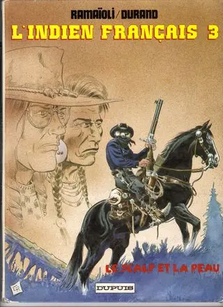 Couverture de l'album L'Indien Français Tome 3 Le scalp et la peau