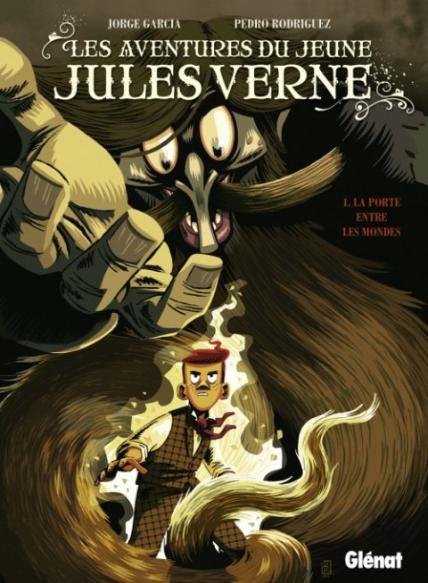 Couverture de l'album Les aventures du jeune Jules Verne Tome 1 La porte entre les mondes