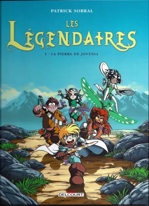 Couverture de l'album Les Légendaires Tome 1 La pierre de Jovénia
