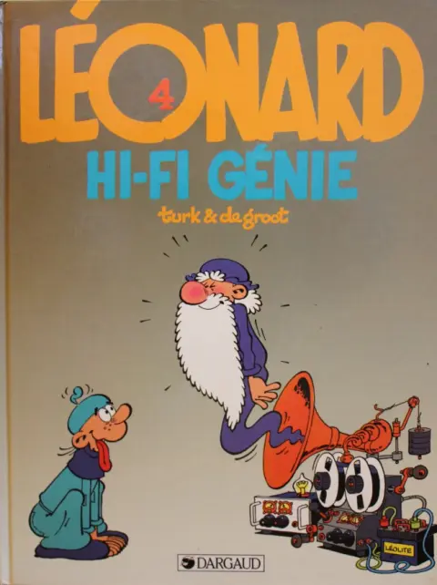 Couverture de l'album Léonard Tome 4 Hi-Fi Génie