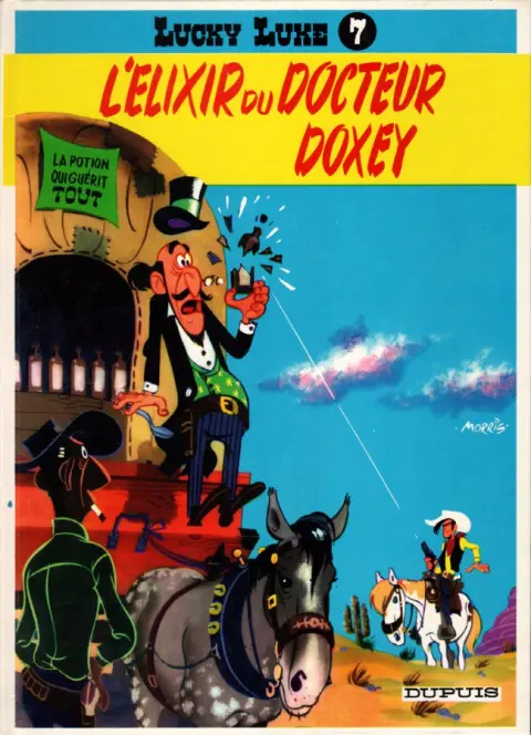 Couverture de l'album Lucky Luke Tome 7 L'Elixir du Docteur Doxey