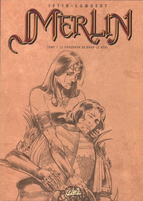 Couverture de l'album Merlin Tome 7 Le chaudron de Bran-le-Béni