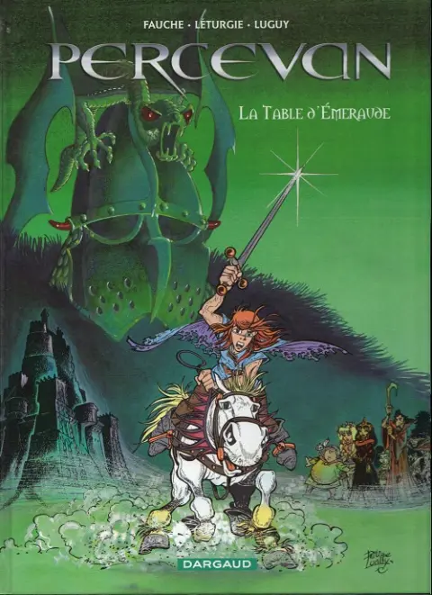 Couverture de l'album Percevan Tome 8 La table d'Emeraude