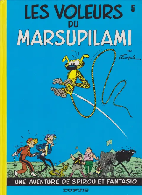 Couverture de l'album Spirou et Fantasio Tome 5 Les voleurs du Marsupilami