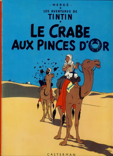 Couverture de l'album Tintin Tome 9 Le crabe aux pinces d'or