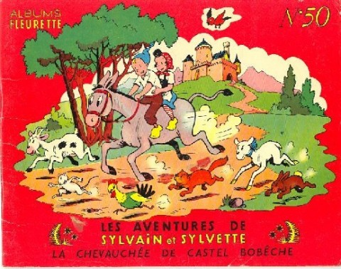 Couverture de l'album Sylvain et Sylvette Tome 50 La chevauchée de castel bobêche