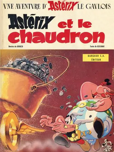 Couverture de l'album Astérix Tome 13 Astérix et le chaudron