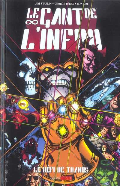Couverture de l'album Best of Marvel 4 Le gant de l'infini - Le défi de Thanos
