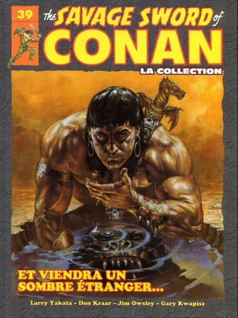 Couverture de l'album The Savage Sword of Conan - La Collection Tome 39 Et viendra un sombre étranger...
