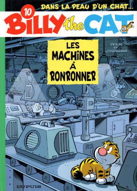 Couverture de l'album Billy the Cat Tome 10 Les machines à ronronner