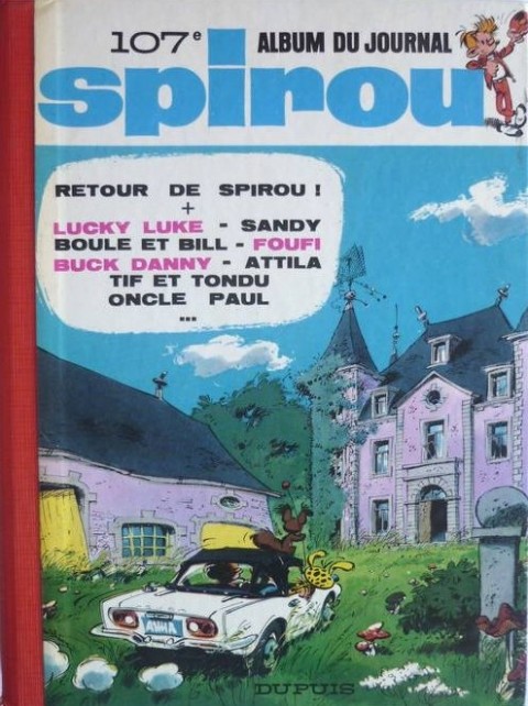 Couverture de l'album Le journal de Spirou Album 107