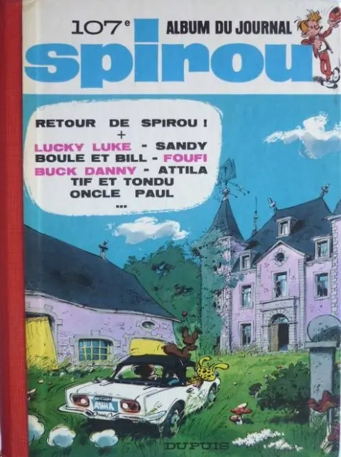 Le journal de Spirou Album N° 107