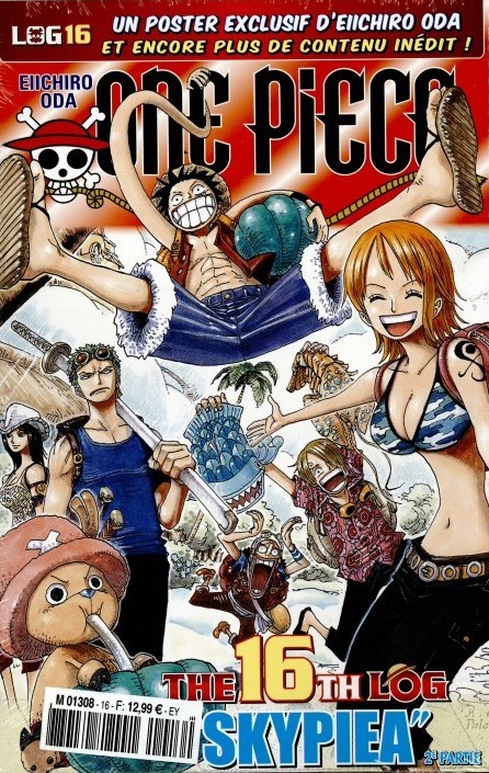 Couverture de l'album One Piece La collection - Hachette The 16th Log