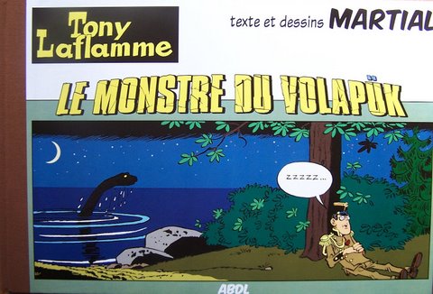 Couverture de l'album Tony Laflamme ABDL Tome 10 Le monstre du Volapük (1/2)