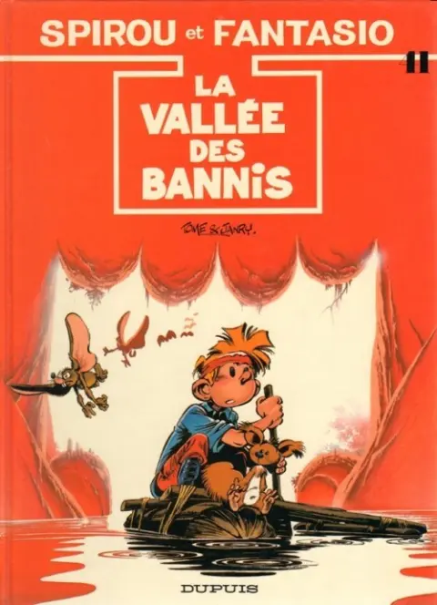 Couverture de l'album Spirou et Fantasio Tome 41 La vallée des bannis