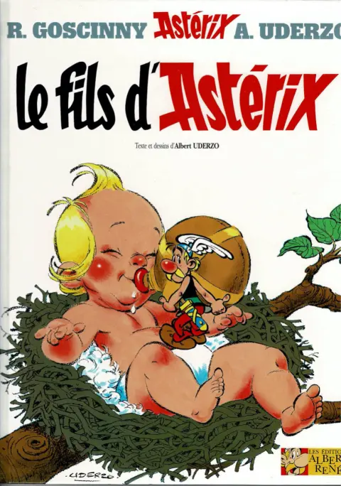 Couverture de l'album Astérix Tome 27 Le fils d'Astérix