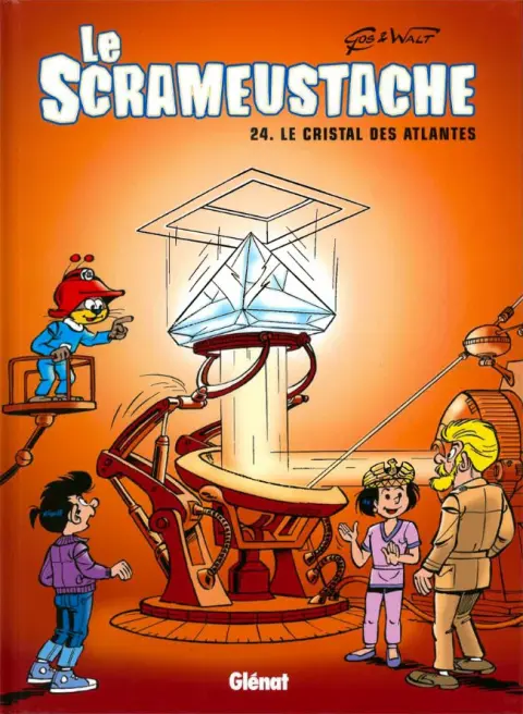 Le Scrameustache Tome 24 Le cristal des Atlantes