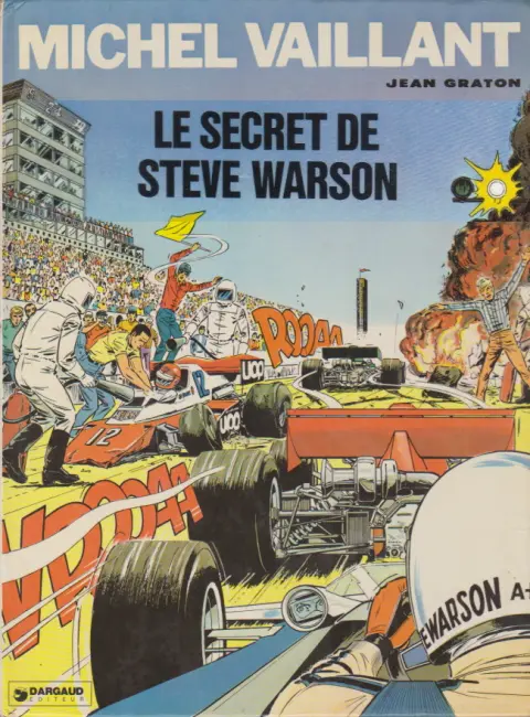 Couverture de l'album Michel Vaillant Tome 28 Le secret de Steve Warson