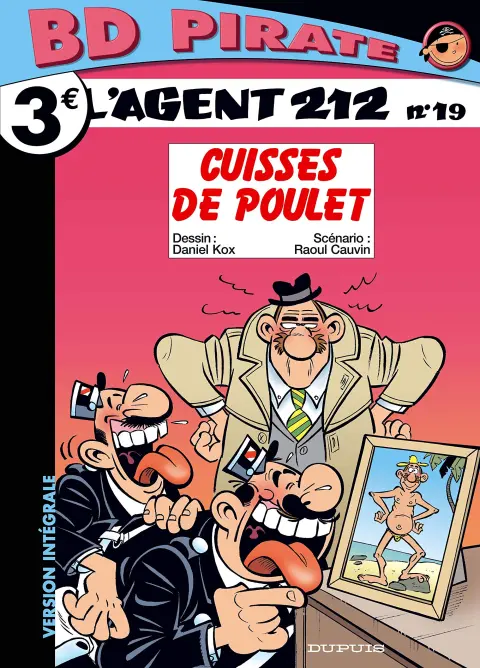 Couverture de l'album L'Agent 212 Tome 19 Cuisses de poulet