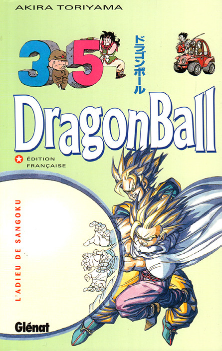 Couverture de l'album Dragon Ball (sens français) Tome 35 L'Adieu de Sangoku