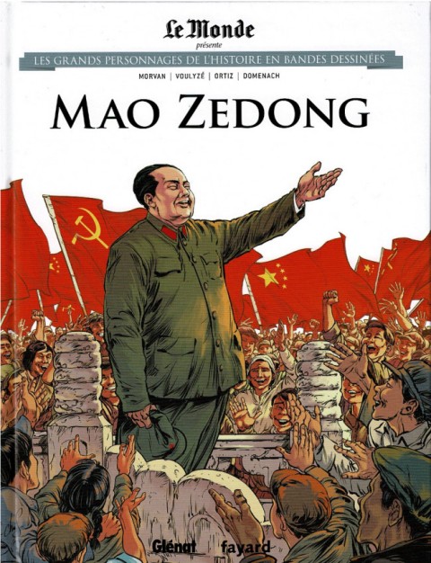 Couverture de l'album Les grands personnages de l'Histoire en bandes dessinées Tome 19 Mao Zedong