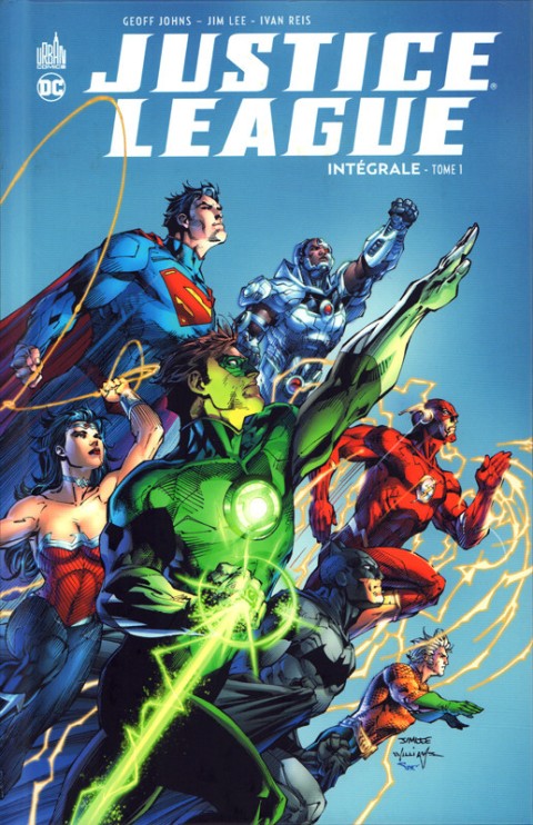 Couverture de l'album Justice League Tome 1 Intégrale