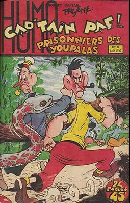 Cap'tain Paf !.. Tome 5 Prisonniers des Youpalas