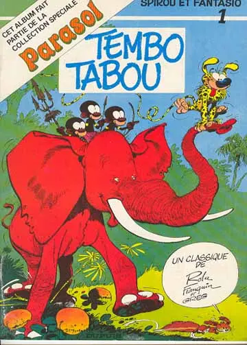 Couverture de l'album Spirou et Fantasio Tome 24 Tembo Tabou