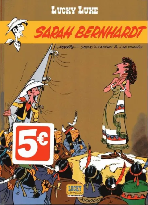 Couverture de l'album Lucky Luke Tome 50 Sarah Bernhardt