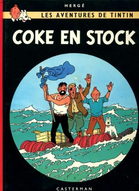 Couverture de l'album Tintin Tome 19 Coke en stock