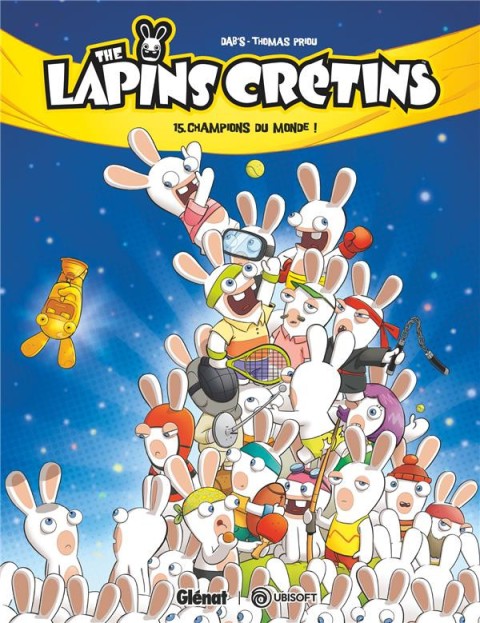 Couverture de l'album The Lapins crétins Tome 15 Champions du monde !