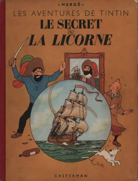 Couverture de l'album Tintin Tome 11 Le secret de la Licorne