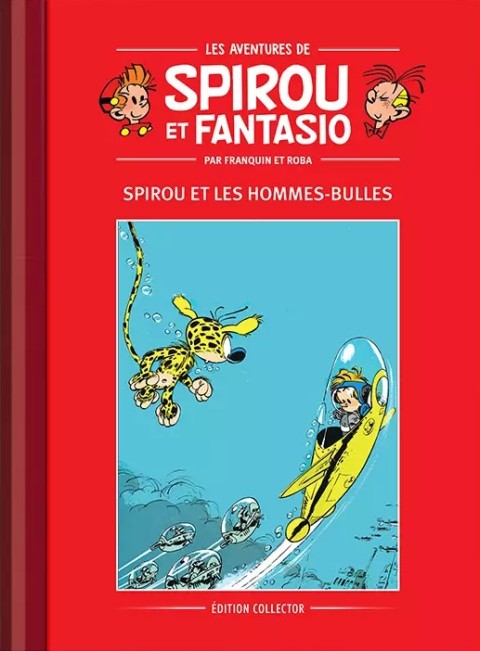 Couverture de l'album Spirou et Fantasio Édition collector Tome 17 Spirou et les hommes-bulles
