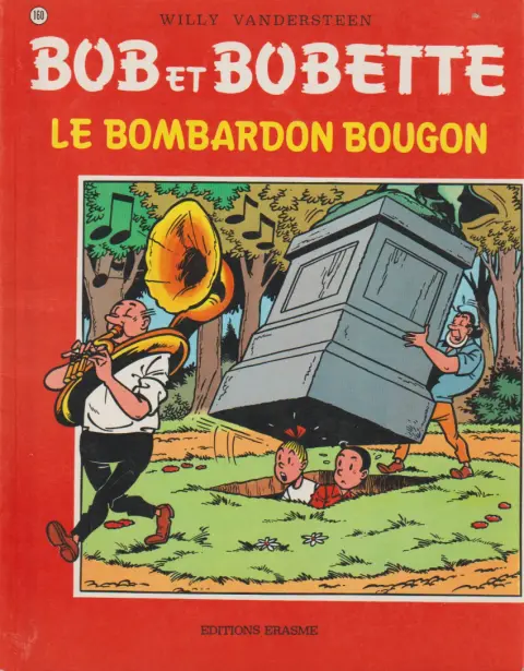 Couverture de l'album Bob et Bobette Tome 160 Le bombardon bougon