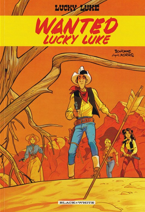 Couverture de l'album Lucky Luke Wanted Lucky Luke