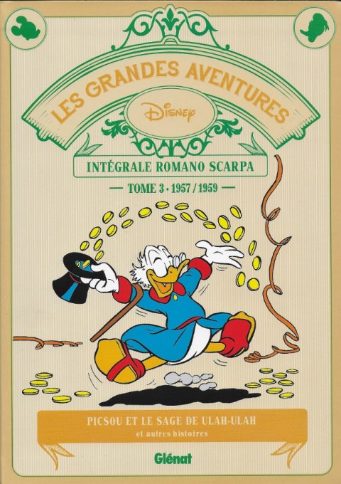 Couverture de l'album Les Grandes aventures Disney Tome 3 1957/1959 : Picsou et le sage de Ulah-Ulah et autres histoires