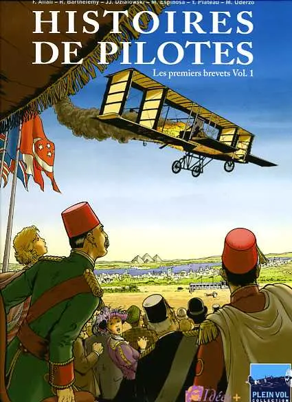 Histoires de pilotes Tome 1 Les premiers brevets