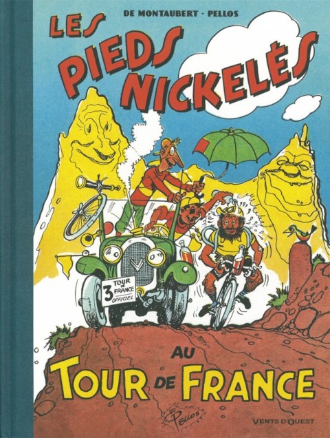 Couverture de l'album Les Pieds Nickelés Les Pieds Nickelés au Tour de France
