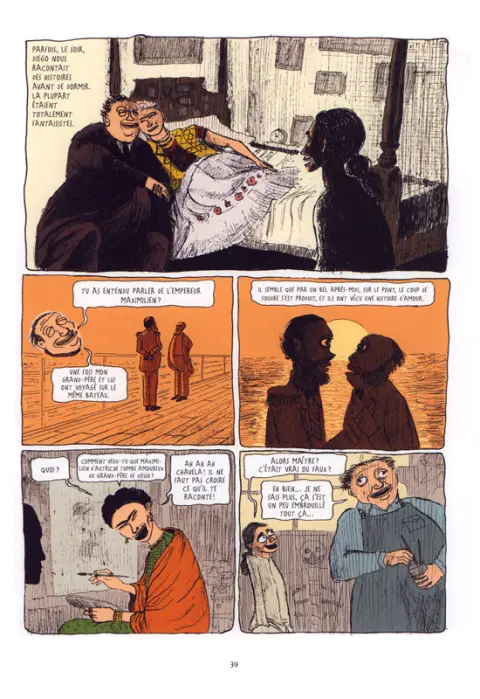 Planche de l'album La Casa Azul : Frida Kahlo et Chavela Vargas