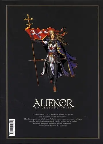 Verso de l'album Les Reines de sang - Aliénor, la Légende noire L'intégrale - Tomes 1 à 3